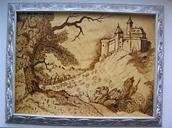 замок на горе